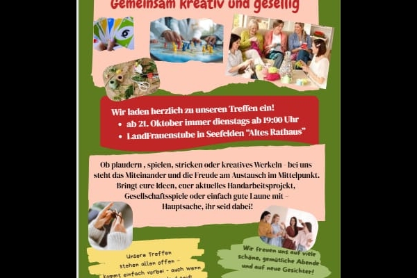 „Gemeinschaft ist das Herz des Landlebens“ – seid dabei!